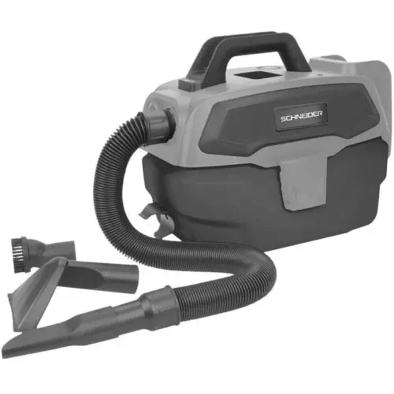 Schneider - Pack Aspirateur eaux et poussières sur batterie 4Ah 7.5 l