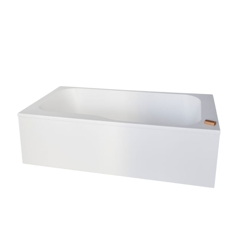 Jacob Delafon - Pack baignoire bain douche 170 x 90 Malice version droite + tablier en niche