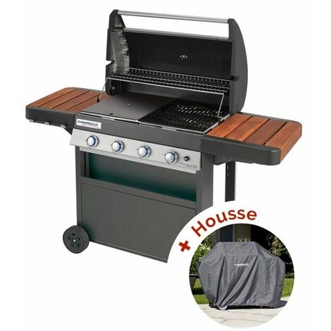 Pack Barbecue à gaz Campingaz 4 Series Classic WLD + housse Campingaz Barbecue gaz 4 series classic WLD + Plancha