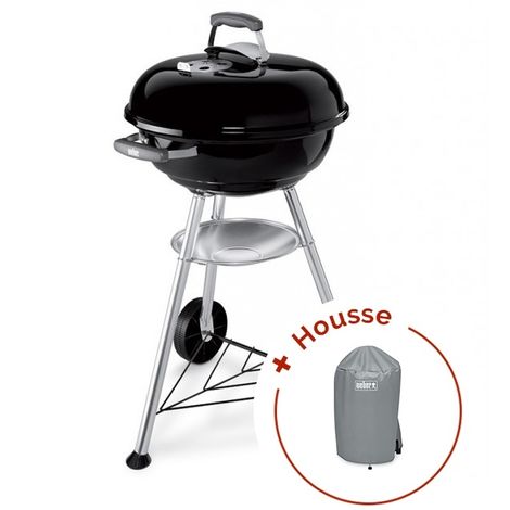 Pack Barbecue Weber Compact Kettle 47 cm + housse