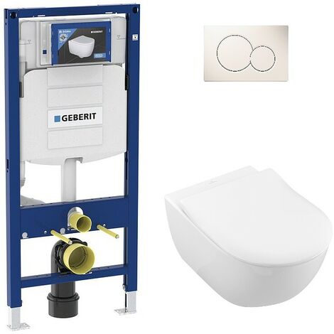 Pack Bati support Geberit et Combi-Pack V&B Subway 2.0 WC suspendu