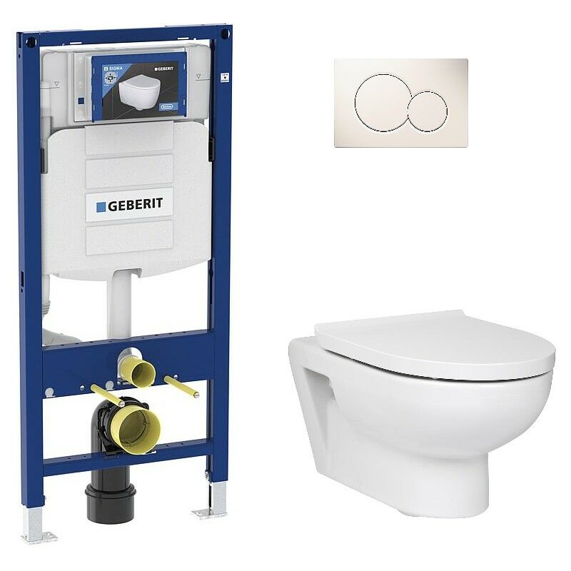 Geberit - Pack Bati support et wc suspendu duravit Durastyle