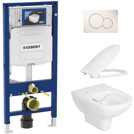 Pack Bati support geberit et Wc suspendu Laufen pro