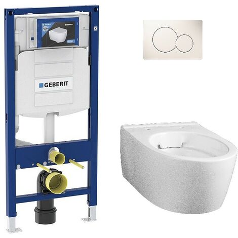 Pack Bati support Geberit et WC suspendu mural Geberit ICon raccourci