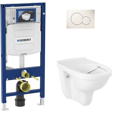 Pack Bati support Geberit et WC suspendu V&B O.Novo Direct Flush