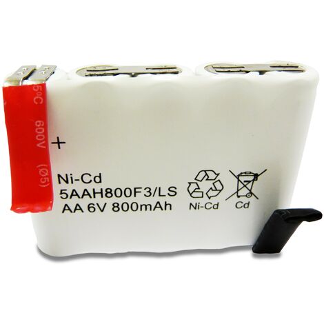 Pack Batterie BAES - 5VTAA600 - 803982 NiCd - 6V - 800mAh