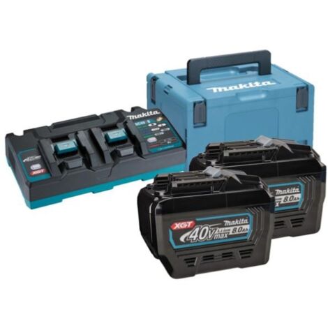 Pack batteries et chargeur pour outillage électroportatif - 191Y97-1 - 8Ah - 40 V - MAKITA