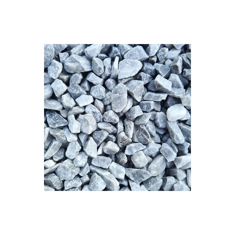 King Matériaux - pack big bag 40M² Gravier Bleu Gris Nevada 8/12 = 2 Big Bag 1,5T