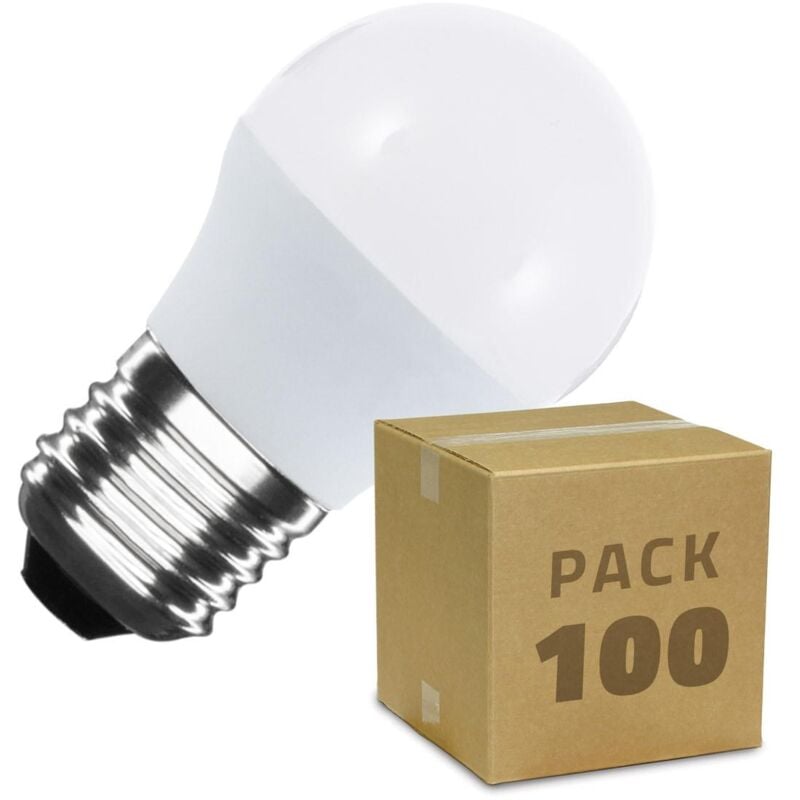 

Pack Bombillas LED E27 Casquillo Gordo G45 5W (100 un) Blanco Neutro 4000K - 4500K - Blanco Neutro 4000K - 4500K