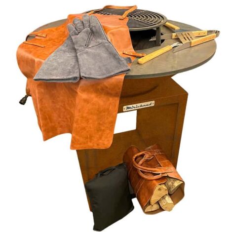 Pack Brasero de démarrage CORTEN diamètre 95cm