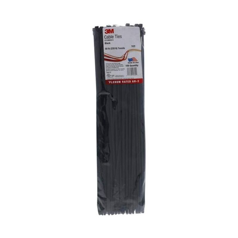 

Bolsa Bridas para Exterior Scotchflex FS 360 DWC C-C 7,5 x 360mm (100 un) 3M 7000035310-CC Negro. - Negro
