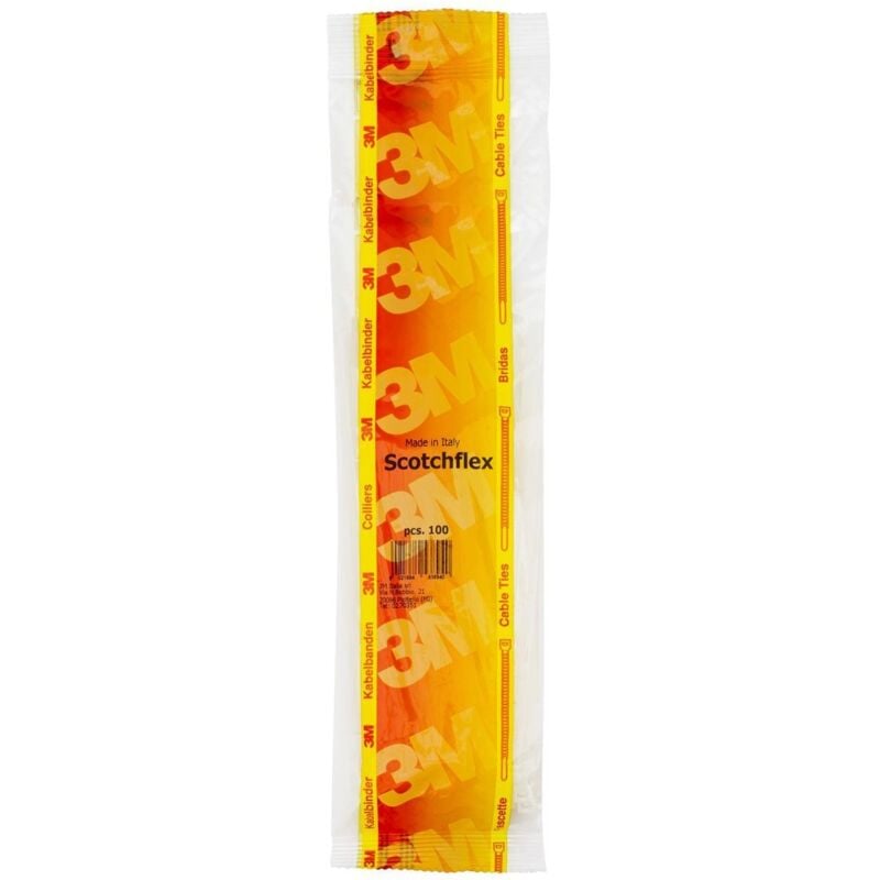 

3M - Bolsa Bridas Scotchflex FS 280 B-C 3,5 x 280mm (100 un) 7000035293-BC Blanco. - Blanco