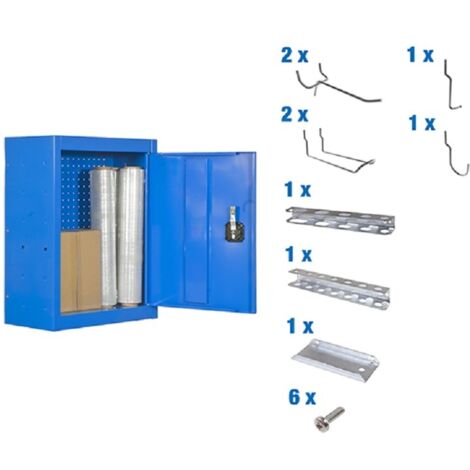 PACK CABINET TOOLS PANNEL 500MM AZUL+ 9