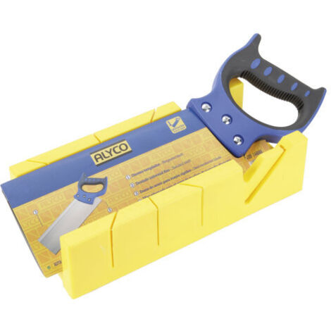 PACK CAJA INGLETEAR+SERRUCHO 300 MM