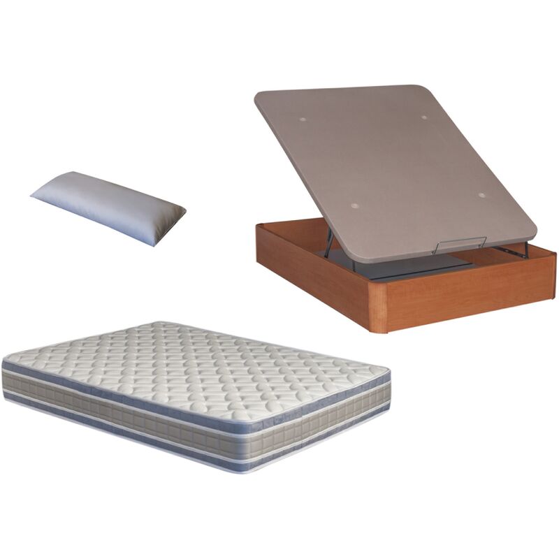 

Pack Canape Madera 30mm+colchon NATUR VISCO+ almohada DE REGALO 105X200
