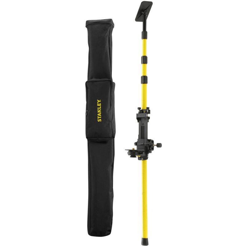 Pack 3 accessoires pour niveau laser croix CL2 (Canne télescopique + embase coulissante + support magnétique) Stanley 1-77-221