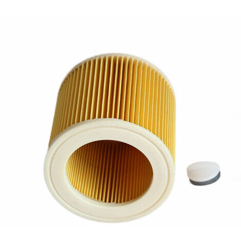 Pack cartouche filtre pour A2004, A2054, A2204, A2250, A2656, WD2.250, WD3.200, NT20/1, NT30/1, NT38 Wd3 remplacement du filtre pour aspirateur Krcher A2004, A2054, A2204, A2656, MV3
