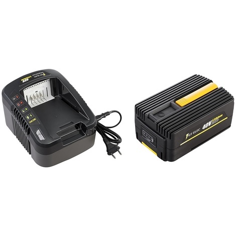Pack chargeur + batterie GT ELEC 40 Volts - Capacité 2 Ah