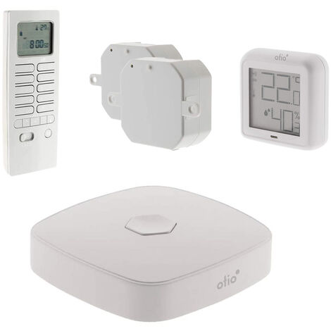 Pack chauffage connecté OtioHome (1 thermomètre, 2 modules chauffage, 1 télécommande thermostat, 1 box)