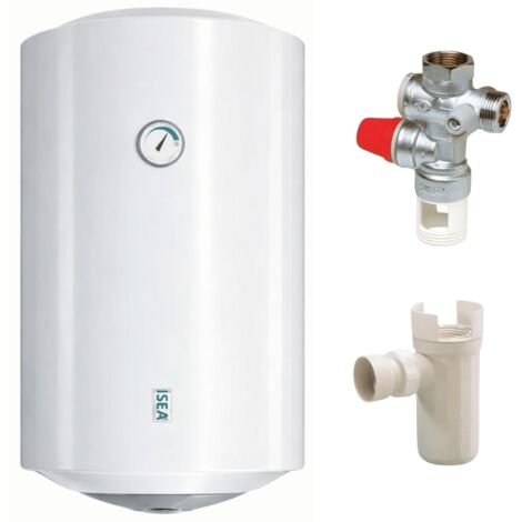 Pack chauffe eau électrique 150 litres Isea Ferroli + groupe  + siphon
