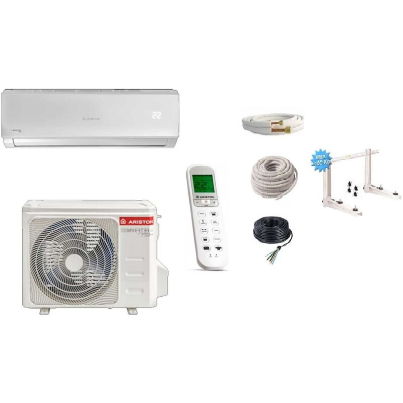 Ariston Group - Pack climatiseur 10 mètres monosplit ariston alys mudo c70 7000w ( 70m2) wifi