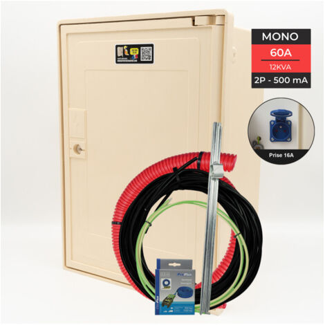 Pack coffret complet 10 mètres 12 KW "AERIEN" LC