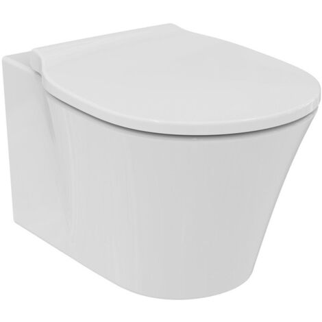 Pack combiné pour WC suspendu IS Connect Air sans joint, avec fermeture douce, 365x540mm, blanc