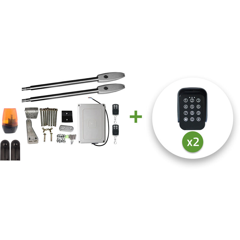 Pack complet motorisation portail battant tanker B250