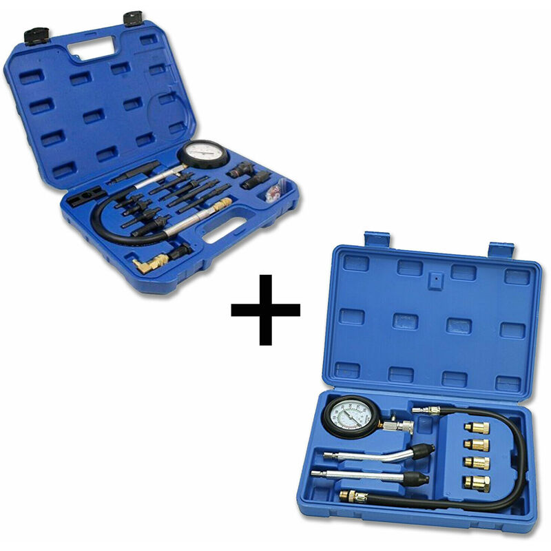

pack comprobador o compresimetro de motores diesel y gasolina medidor presion