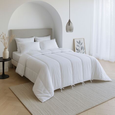 Pack couette 4 saisons 140x200 et oreiller anti-acariens - Someo