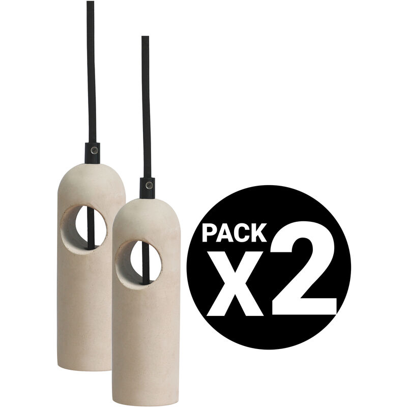 Sulion - Pack da 2X Luce decorativa a sospensione