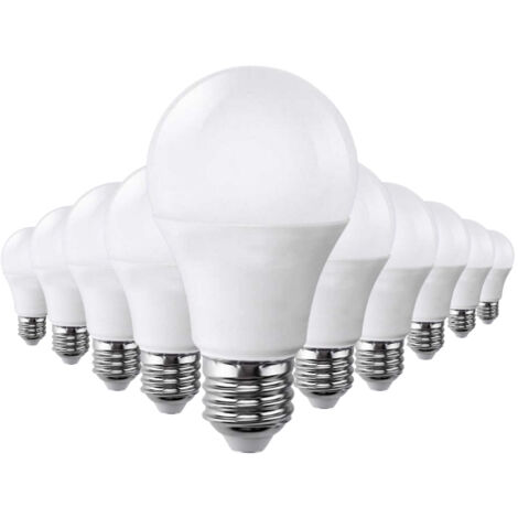 Pack de  10 - Ampoule E27 LED 18W 220V A80 - Blanc Neutre  - SILUMEN