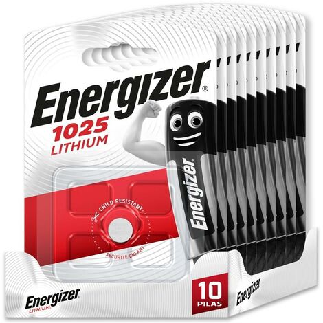 Pack de 10 pilas de botón  10025 Lithium