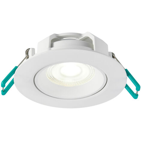 Pack de 10 Spots LED SylSpot Neos 430lm 840 IP44  Blanc  - SYLVANIA