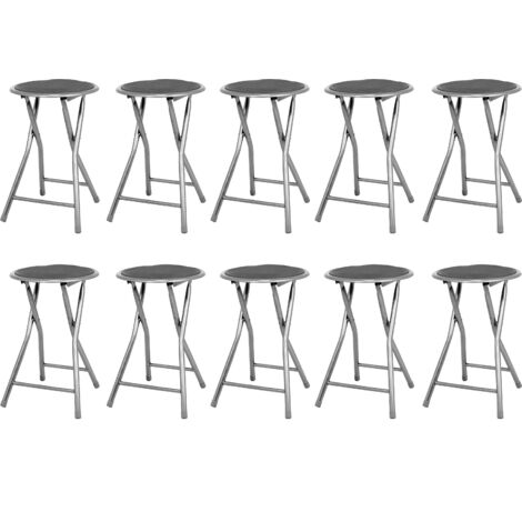 Pack de 10 taburetes plegables Modelo Palma