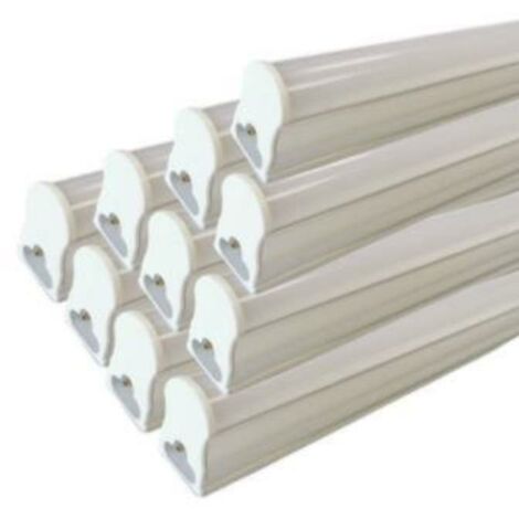 Pack de  10 - Tube néon LED 60cm T5 9W - Blanc Froid 6000K - 8000K - SILAMP