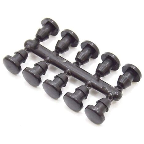 Pack de 100 bouchons de 4 mm pour microtubes et bouchons goutteurs - Solution pratique pour les systèmes d'irrigation