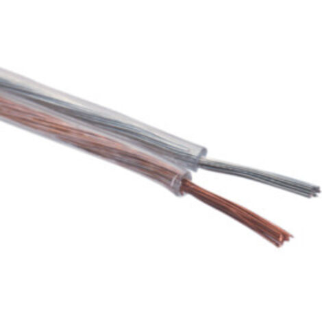 Pack de 100 mts Cable altavoz libre de oxígeno (OFC) 2 × 1 mm² Electro Dh 49.210/1 8430552098330