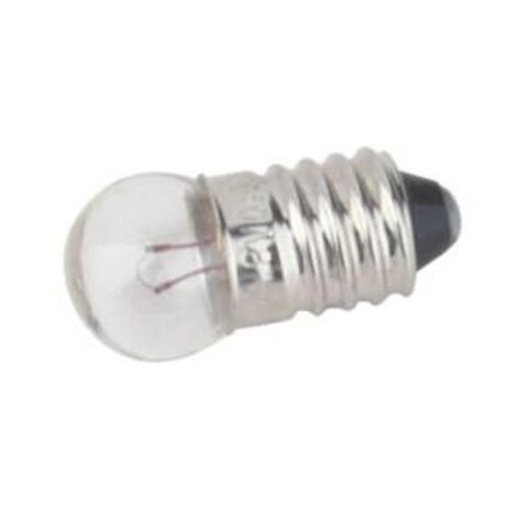 Pack de 100 uds Bombillas de filamento rosca E10 4.8 V 0.3 A Electro DH. 12.352/4.8/0.3 8430552066216