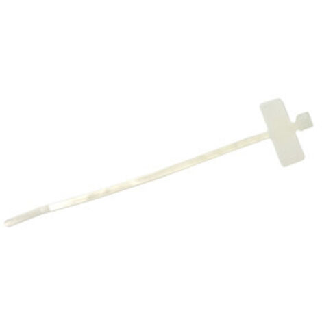 Pack de 100 uds Bridas sujetacables con cuadrado Nº 2 202 mm Electro Dh 31.661/2 8430552085415