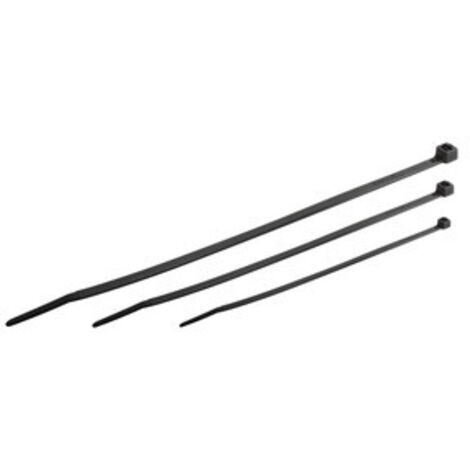 Pack de 100 uds Bridas sujetacables Nº 5 370 mm Electro Dh color negro 31.662/5 8430552065240