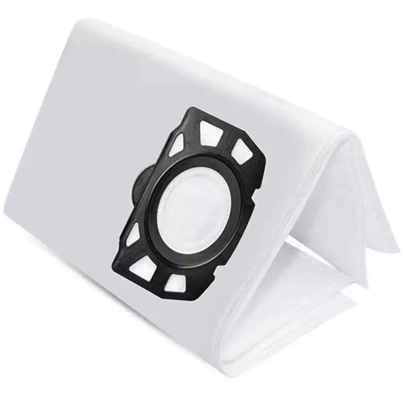 Pack de 10Sacs Aspirateur pour Kärcher WD4,WD5,WD6,MV4,MV5,MV6-Microfibre 5 Couches,Haute Filtration 99,99%,Sacs Non-Tissés Résistants,Compatible