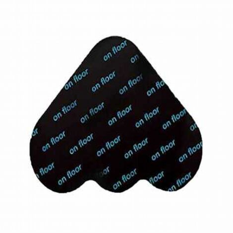 Pack de 12 triangles, nuages, autocollants antidérapants pour tapis, adhésif, garder le tapis plat et sûr support d'étagère, 80 x 80 mm