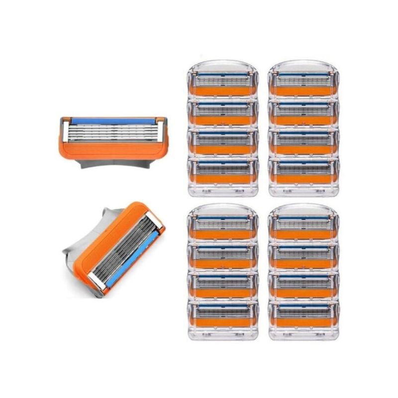 Pack de 16 rasoirs pour homme avec lame compatible Fusion 5