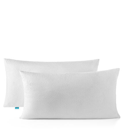 Pack de 2 almohadas 70x40cm - Tejido termorregulador - Suave
