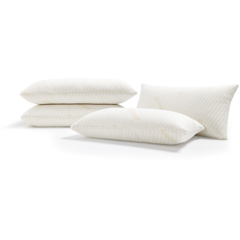 

Pack de 4 Almohadas Visco AloeVera 70cm
