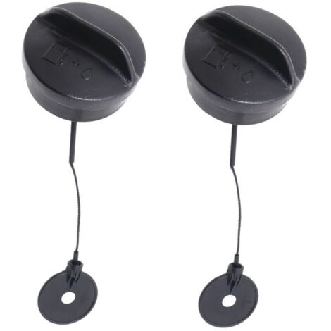 Pack de 2 bouchons de réservoir d'essence pour STIHL FS106 FS108 FS120 FS120R FS200 FS200R FS250 FS250R FS300 FS350 FS400 FS450 FS480 Coupe-bordures