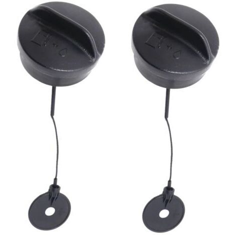 Pack de 2 bouchons de réservoir d'essence pour STIHL FS106 FS108 FS120 FS120R FS200 FS200R FS250 FS250R FS300 FS350 FS400 FS450 FS480 Coupe-bordures