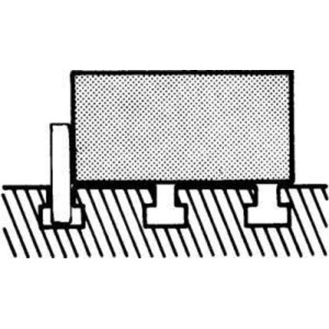 Pack de 2 butées parallèles de précision 80x24,0x160mm AMF