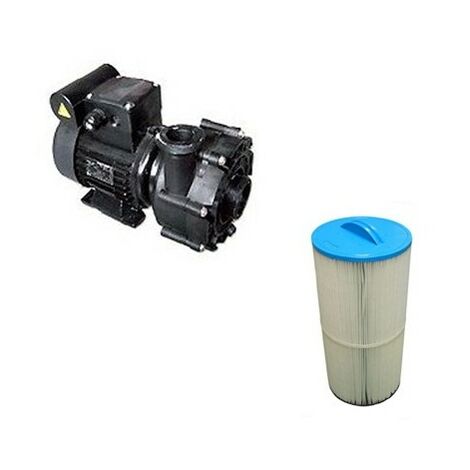 Pack de 2 cartouches de filtration 25 microns – Compatible blocs filtrants MX18 et MX25 – Optimise filtration piscine – Filtrinov